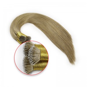 Prebonded Hair Double Drawn Wholesale Brazilian Hair Nano Ring Tip Hair Extensions