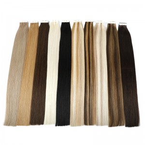 Wholesale high quality Skin Weft Tape Virgin Human Hair Natural Invisible PU Tape In Human Hair Extensions