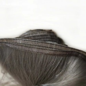 New fashion style virgin human hair flat weft e...