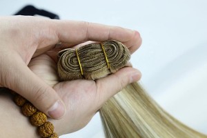 Direto da trama de cabelo humano virgem de fábrica