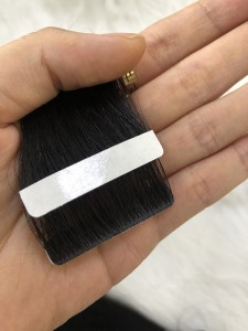 100% virgin human hair healthy intact cuticle injetced tape in hair from Qingdao JMXY Hair Manufactory