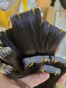 100% Virgin Human Hair Healthy Intakt nagelband Skatttejp i håret från Qingdao Jmxy Hair Manufactory