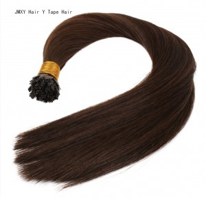 New arrival Y Tip Keratin Hair Extensions Virgin Drawn Colored Hair Wholesale Factory Direct JMXY Hair Factory