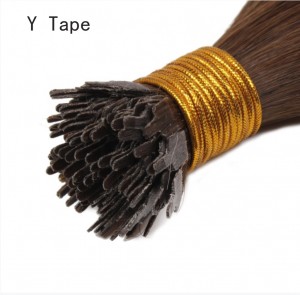 New arrival Y Tip Keratin Hair Extensions Virgi...