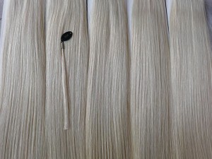 Tape in Hair Extension 100% Virgin Manusia Rambut Pirang Warna Pengiriman Cepat